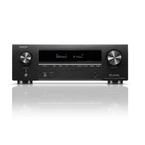 Denon AVRX1800HBKE2 7.2 Channel 8K AV Receiver