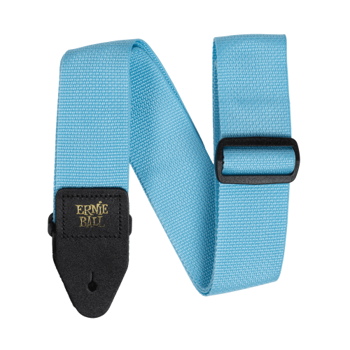 ErnieBall P05377 Polypro Guitar Strap/Bass Strap - Breaker Blue