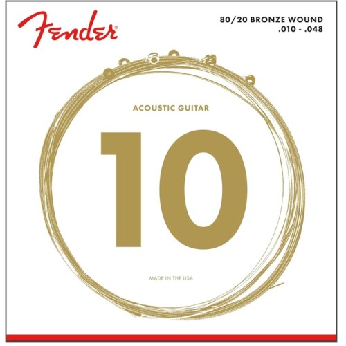 Fender 0730070402 70XL 80/20 Bronze Acoustic Strings