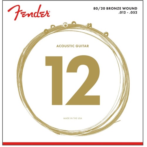 Fender 0730070403 70L 80/20 Bronze Acoustic Strings