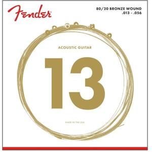 Fender 0730070403 70M 80/20 Bronze Acoustic Strings