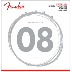 Fender 0730250402 Super 250's Nickel-Plated Steel Guitar Strings