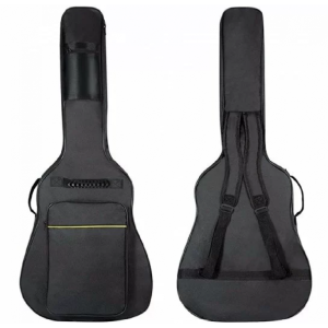 Thomsun AF101A Gold Lock Acoustic Guitar Case - Black