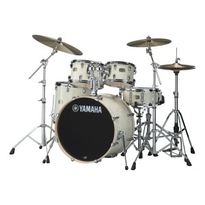 Yamaha SBP2F5PW Stage Custom Birch Drum Shell Pack - Classic White (Without Hardware)