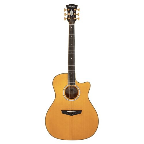 D'Angelico DAEG200VNATGP2 Excel Gramercy Acoustic Guitar - Vintage Natural