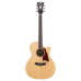 D'Angelico DAPG200NATAP Premier Gramercy Acoustic-Electric Guitar - Natural