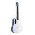 Lava Me Play 36 inch All-Weather Body Smart Acoustic-Electric Guitar - Deep Blue Frost White