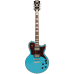 D'Angelico DADATLTAZCS Deluxe Brandon Niederauer Atlantic - Sonic Blue