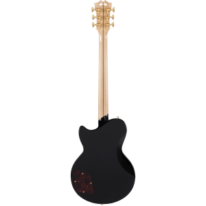 D'Angelico DADBATLSBKGS Deluxe Atlantic Baritone - Solid Black