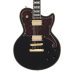 D'Angelico DADBATLSBKGS Deluxe Atlantic Baritone - Solid Black