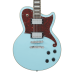 D'Angelico DAPATLSBMCS Premier Atlantic Single-Cutaway Guitar - Sky Blue