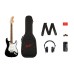 Fender 0372873106 Affinity Series Stratocaster Mustang Micro Pack - Black