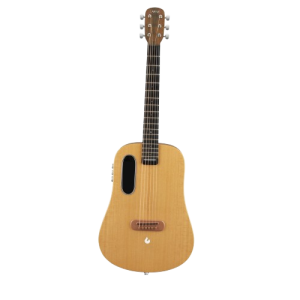 LAVA ME AIR Acoustic - Electric Guitar - Spruce Woodgrain Brown and Burlywood