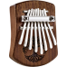 Meinl KL801TOL Mini 8 notes Kalimba, Tree Of Life, Black Walnut