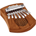 Meinl KL802FOL Mini 8 Notes Kalimba, Flower of Life, Red Zebrawood