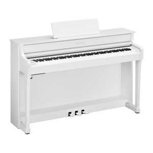 Yamaha Clavinova CLP-835 WH Digital Piano With Bench - White