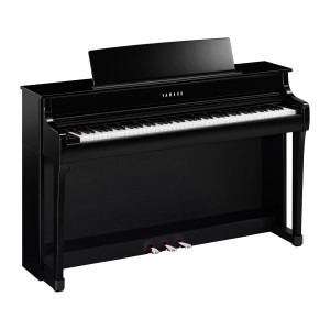 Yamaha Clavinova CLP-845 PE Digital Piano With Bench - Polished Ebony