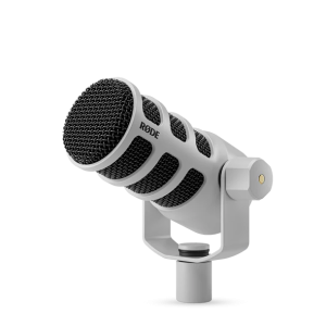 Rode PodMic Dynamic Broadcast Microphone - White