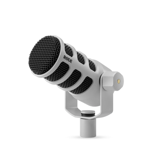 Rode PodMic Dynamic Broadcast Microphone - White