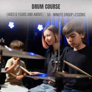 Yamaha Drum Course : (Ages 6 Years and Above) 50 Minute Group Lessons, Once a Week ( 4 Classes Total)