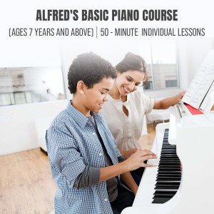 Alfred's Basic Piano Course : (Ages 7 yeard and above) 50 Minute Individual Lessons, Once a Week (4 Classes Total)